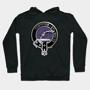 Clan Eliott Crest & Tartan Hoodie